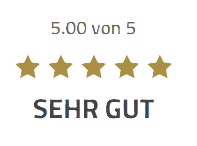 5.00 von 5 – Sehr gut